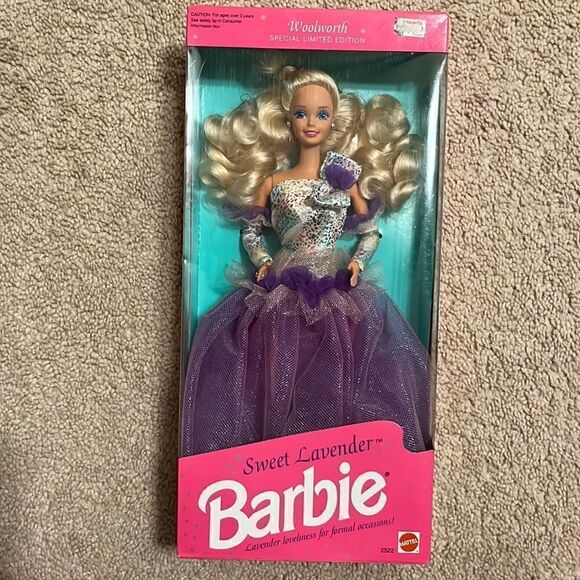 Sweet Lavender Barbie New In Box Woolworth Special Limited Edition - Picture 1 of 3